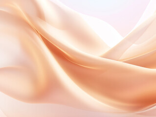 Close-up of White Cloth on Blurry Background