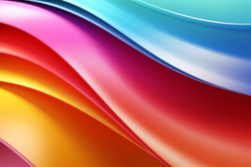 Close-up of Cell Phone on Colorful Background