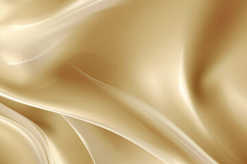 Close Up of Beige Silk Material for Backgrounds, Textures, Crafts, and Fashion Design Projects