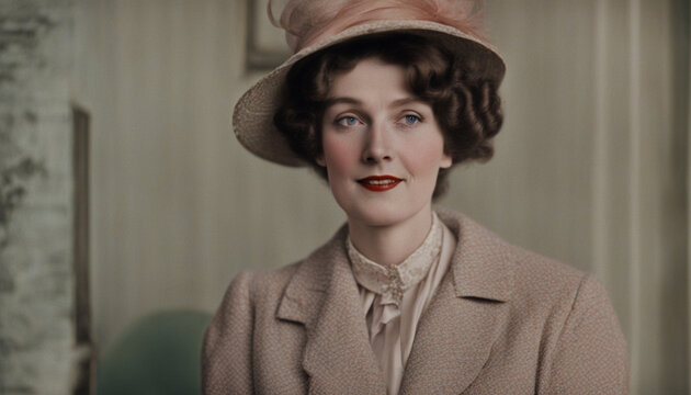 Photo of a 20th century woman