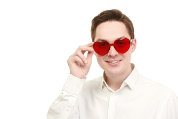 handsome romantic guy