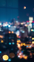 Urban Enigma: A Dreamlike Glimpse into the City's Soul Blurred.