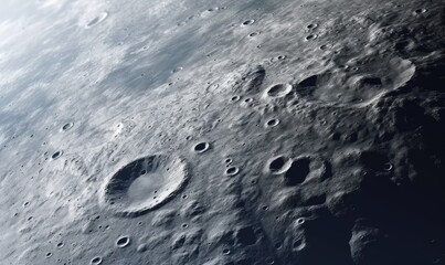 A Majestic View of the Moon from Outer Space