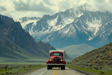 Mountain Majesty: Trucking the Highways, Old West Style