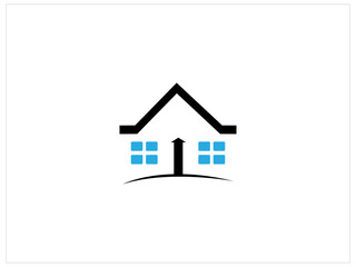 Realistic house concept design vector templete illustration,