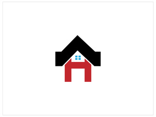 Realistic house concept design vector templete illustration,