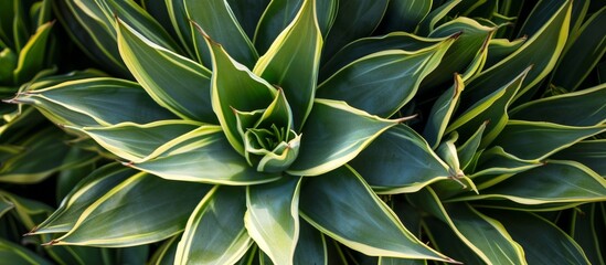 Agave angustifolia, a Caribbean plant with pointed leaves.