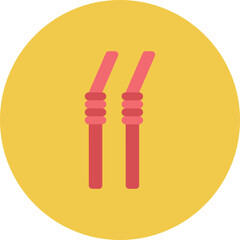 Obraz premium Plastic Straw Icon