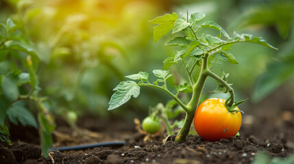 Growth tomato.