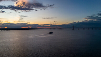 Sunset Rio Negro Manaus-AM