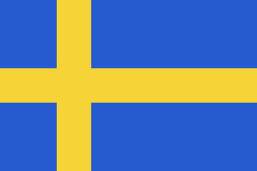 Swedish flag background High resolution illustrations vector - obrazy, fototapety, plakaty