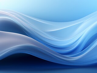 Tranquil Serenity: Serenely Blue PowerPoint Background for a Calm and Peaceful Presentation