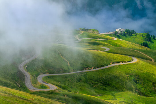 Col d'Aubisque - Mountain Road