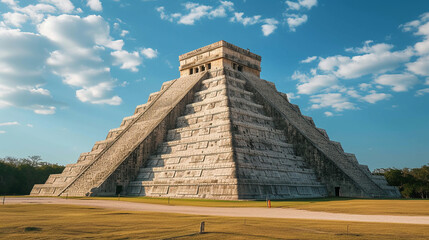 Fototapeta na wymiar Chichen Itza pyramid. 