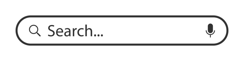 Search. Search bar icon. Search bar for ui