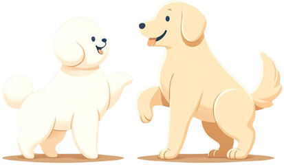Fototapeta premium dogs