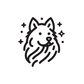 dog logo simple
