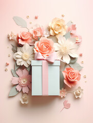 Perfect wedding stationary, greetings, spring, background.