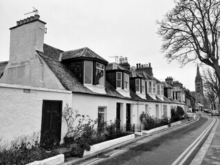 Residential houses in Inverness, Scotland