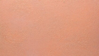 Fototapeta premium Background of embossed texture in peach fuzz color.