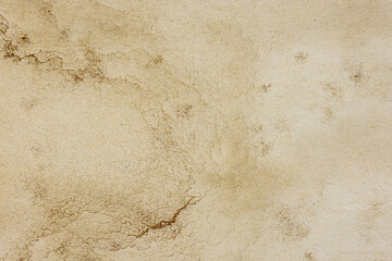 Old stained paper with stains