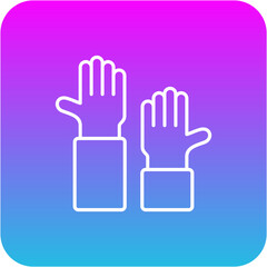Raise Hand Icon
