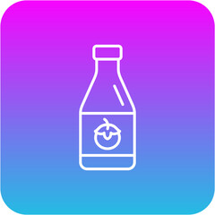 Ketchup Bottle Icon