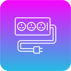 Fototapeta premium Extension Cord Icon
