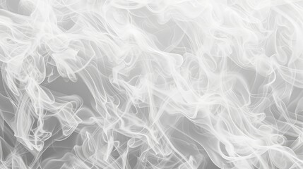 Fototapeta premium White fire painted texture, abstract white fire and smoke background design