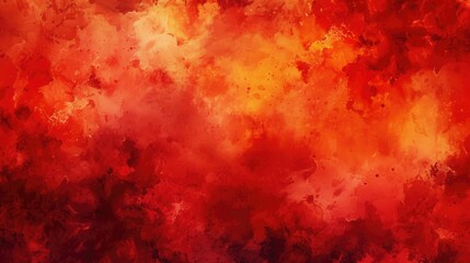 Red fire painted texture, abstract red fire and smoke background design