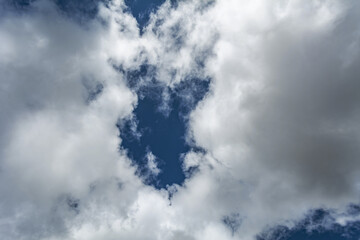 blue sky background with clouds