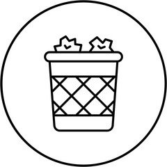 Paper Bin Icon