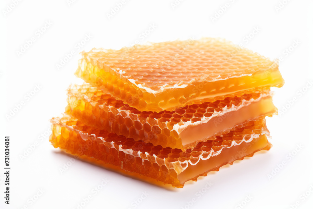 Poster beehive patterns seamless honeycomb vector illustration on transparent background