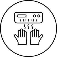Hand Dryer Icon