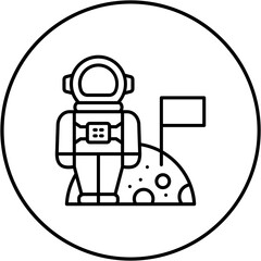 Moon Landing Icon