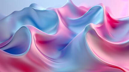 A background characterized by flowing, soft, and smooth round renders, creating a visually appealing and serene atmosphere.