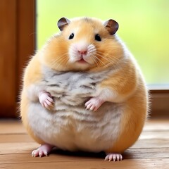 Chubby Cheeked Hamster