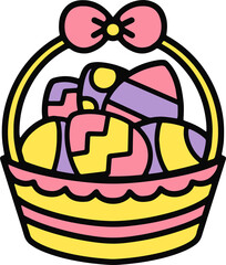 easter egg basket