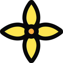 bright simple flowers