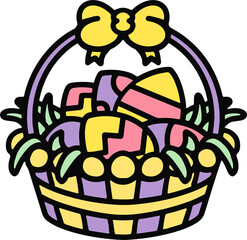easter egg basket