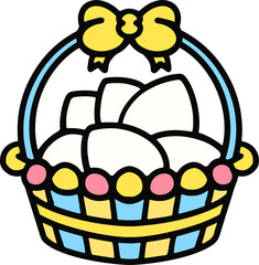 easter egg basket