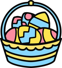 easter egg basket