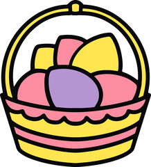 easter egg basket