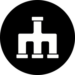 Plastic Pipe Icon