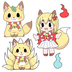 九尾の狐・進化セット