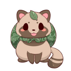 たぬき全身