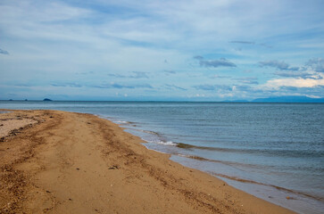 day view of the beach and sea