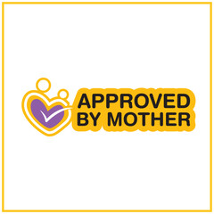 Mother and Baby Health Icon and Mother Care Logo Design