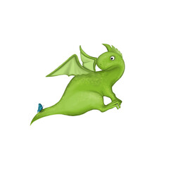 green dragon toy