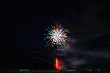市川三郷町花火大会
